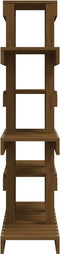 vidaXL - Plantenstandaard - 85x25x109,5 - cm - massief - grenenhout - honingbruin