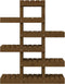 vidaXL - Plantenstandaard - 85x25x109,5 - cm - massief - grenenhout - honingbruin