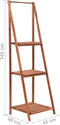 vidaXL - Plantenstandaard - 86x36x139 - cm - cederhout