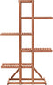 vidaXL - Plantenstandaard - 86x36x139 - cm - cederhout