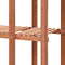 vidaXL - Plantenstandaard - 86x36x139 - cm - cederhout