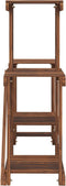 vidaXL - Plantenstandaard - 90x25x73,5 - cm - massief - vurenhout