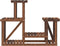 vidaXL - Plantenstandaard - 90x25x73,5 - cm - massief - vurenhout