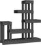 vidaXL - Plantenstandaard - 92x25x97 - cm - massief - grenenhout - grijs