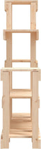 vidaXL - Plantenstandaard - 92x25x97 - cm - massief - grenenhout