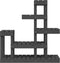vidaXL - Plantenstandaard - 92x25x97 - cm - massief - grenenhout - grijs