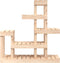 vidaXL - Plantenstandaard - 92x25x97 - cm - massief - grenenhout