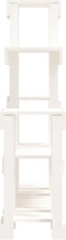 vidaXL - Plantenstandaard - 92x25x97 - cm - massief - grenenhout - wit
