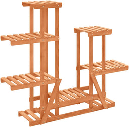 vidaXL - Plantenstandaard - 95x25x96 - cm - massief - vurenhout