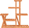 vidaXL - Plantenstandaard - 95x25x96 - cm - massief - vurenhout
