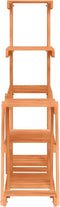 vidaXL - Plantenstandaard - 95x25x96 - cm - massief - vurenhout