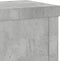 vidaXL - Plantenstandaards - 2 - st - 10x10x18 - cm - bewerkt - hout - betongrijs