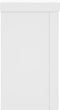 vidaXL - Plantenstandaards - 2 - st - 10x10x18 - cm - bewerkt - hout - wit