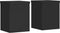vidaXL - Plantenstandaards - 2 - st - 15x15x20 - cm - bewerkt - hout - zwart
