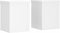 vidaXL - Plantenstandaards - 2 - st - 15x15x20 - cm - bewerkt - hout - wit