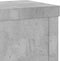 vidaXL - Plantenstandaards - 2 - st - 15x15x20 - cm - bewerkt - hout - betongrijs