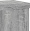 vidaXL - Plantenstandaards - 2 - st - 15x15x20 - cm - bewerkt - hout - grijs - sonoma