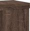 vidaXL - Plantenstandaards - 2 - st - 15x15x20 - cm - bewerkt - hout - bruin - eiken