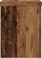 vidaXL - Plantenstandaards - 2 - st - 15x15x20 - cm - bewerkt - hout - oud - houtkleurig