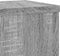 vidaXL - Plantenstandaards - 2 - st - 17x17x60 - cm - bewerkt - hout - grijs - sonoma