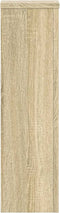 vidaXL - Plantenstandaards - 2 - st - 17x17x60 - cm - bewerkt - hout - sonoma - eiken