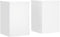 vidaXL - Plantenstandaards - 2 - st - 20x20x30 - cm - bewerkt - hout - wit