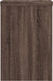 vidaXL - Plantenstandaards - 2 - st - 20x20x30 - cm - bewerkt - hout - bruin - eiken