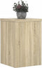 vidaXL - Plantenstandaards - 2 - st - 20x20x30 - cm - bewerkt - hout - sonoma - eiken
