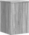 vidaXL - Plantenstandaards - 2 - st - 20x20x30 - cm - bewerkt - hout - grijs - sonoma