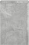 vidaXL - Plantenstandaards - 2 - st - 20x20x30 - cm - bewerkt - hout - betongrijs