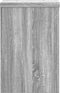 vidaXL - Plantenstandaards - 2 - st - 20x20x30 - cm - bewerkt - hout - grijs - sonoma