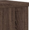 vidaXL - Plantenstandaards - 2 - st - 20x20x30 - cm - bewerkt - hout - bruin - eiken