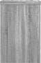 vidaXL - Plantenstandaards - 2 - st - 20x20x30 - cm - bewerkt - hout - grijs - sonoma