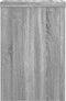vidaXL - Plantenstandaards - 2 - st - 25x25x35 - cm - bewerkt - hout - grijs - sonoma