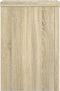 vidaXL - Plantenstandaards - 2 - st - 25x25x35 - cm - bewerkt - hout - sonoma - eiken