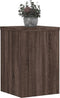 vidaXL - Plantenstandaards - 2 - st - 25x25x35 - cm - bewerkt - hout - bruin - eiken