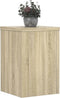 vidaXL - Plantenstandaards - 2 - st - 25x25x35 - cm - bewerkt - hout - sonoma - eiken