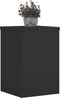 vidaXL - Plantenstandaards - 2 - st - 25x25x35 - cm - bewerkt - hout - zwart