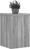 vidaXL - Plantenstandaards - 2 - st - 25x25x35 - cm - bewerkt - hout - grijs - sonoma