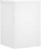 vidaXL - Plantenstandaards - 2 - st - 25x25x35 - cm - bewerkt - hout - wit