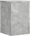 vidaXL - Plantenstandaards - 2 - st - 25x25x35 - cm - bewerkt - hout - betongrijs