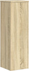 vidaXL - Plantenstandaards - 2 - st - 25x25x80 - cm - bewerkt - hout - sonoma - eiken