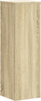 vidaXL - Plantenstandaards - 2 - st - 25x25x80 - cm - bewerkt - hout - sonoma - eiken