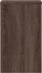 vidaXL - Plantenstandaards - 2 - st - 30x30x50 - cm - bewerkt - hout - bruin - eiken