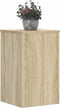 vidaXL - Plantenstandaards - 2 - st - 30x30x50 - cm - bewerkt - hout - sonoma - eiken