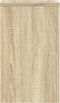 vidaXL - Plantenstandaards - 2 - st - 30x30x50 - cm - bewerkt - hout - sonoma - eiken