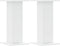vidaXL - Plantenstandaards - 2 - st - 30x30x60 - cm - bewerkt - hout - wit