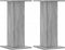 vidaXL - Plantenstandaards - 2 - st - 30x30x60 - cm - bewerkt - hout - grijs - sonoma