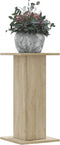 vidaXL - Plantenstandaards - 2 - st - 30x30x60 - cm - bewerkt - hout - sonoma - eiken