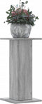 vidaXL - Plantenstandaards - 2 - st - 30x30x60 - cm - bewerkt - hout - grijs - sonoma